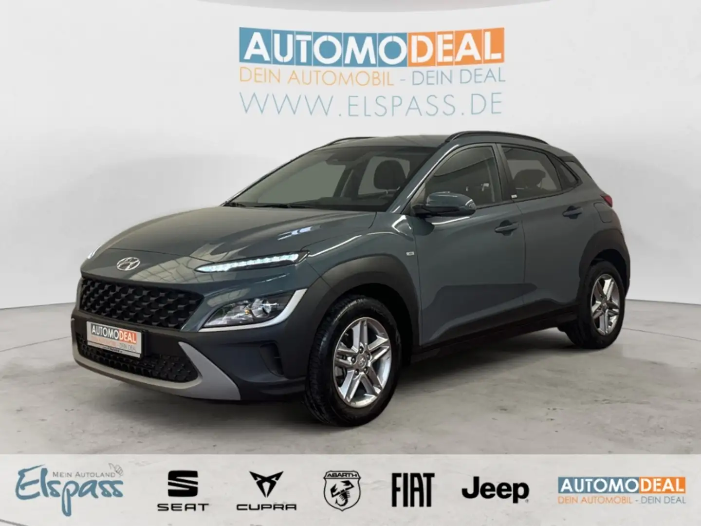Hyundai KONA Select Mild-Hybrid ALLWETTER  KAMERA SITZ.HZG TEMP Bleu - 1