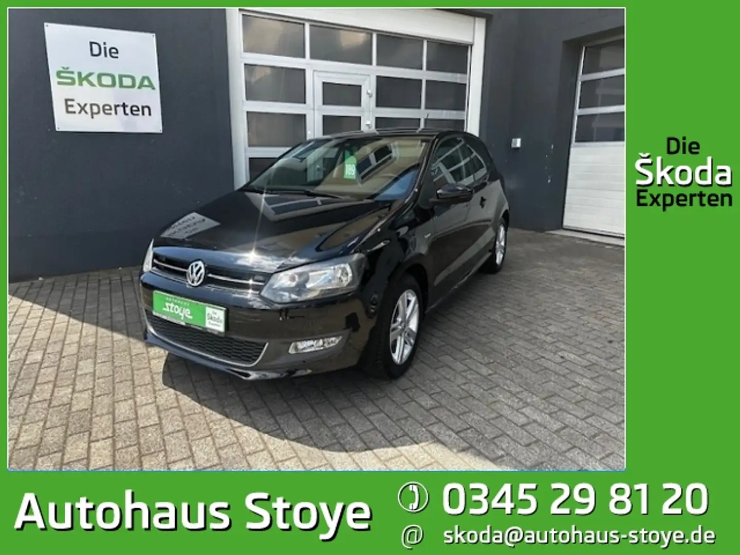 Volkswagen Polo Trendline 1.2 70 PS CLIMATRONIC;SHZ;PDC;ALLWETTER Nero - 1