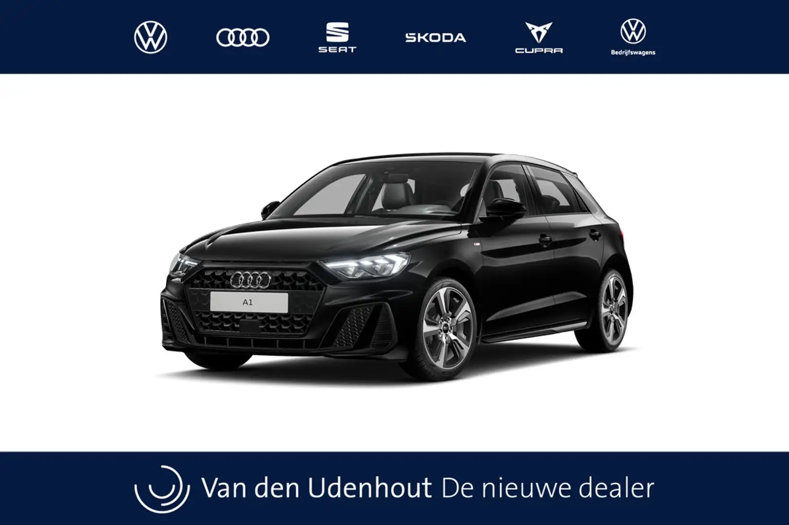 Audi A1 Sportback 25 TFSI 95 5MT S edition Buitenspiegels Zwart - 1