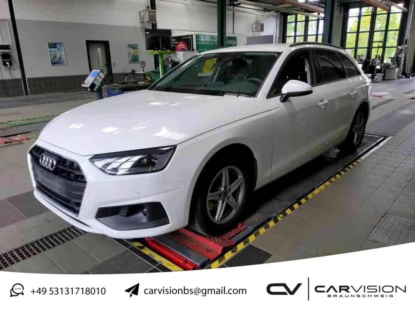 Audi A4 35 TDI *S-TRONIC*LED*NAVI*PDC*1.HAND* Weiß - 1