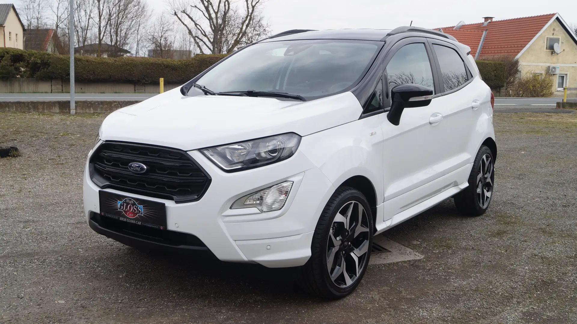 Ford EcoSport ST-Line 1,0 EcoBoost, NEUWERTIG, UNFALLFREI Weiß - 1