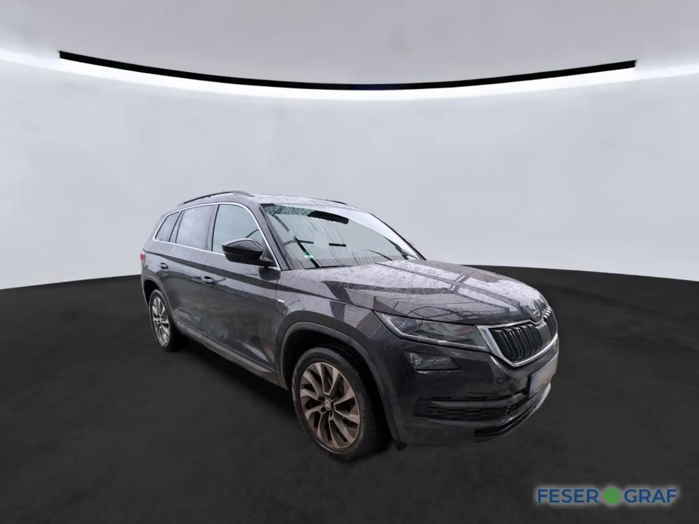 Skoda Kodiaq Clever 2.0 TDI DSG ACC RFK Canton Keyless Schwarz - 2