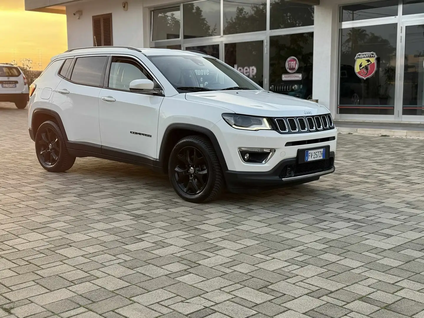 Jeep Compass Compass II 2017 1.6 mjt Limited 2wd 120cv my19 Bianco - 1