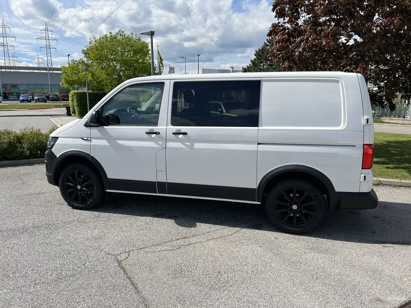 Volkswagen T6 Transporter 2.0 TDI DSG, 2x Schiebet., 2x StHz, *TOP* Weiß - 2