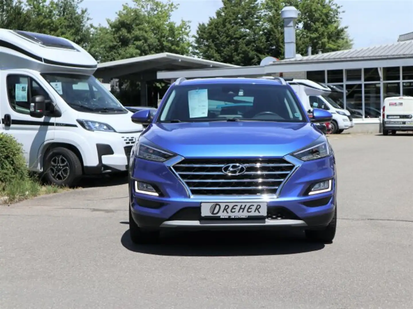 Hyundai TUCSON Tucson 1.6 Style 2WD Navi/Autom./Klima/LED/LM BC Blau - 2