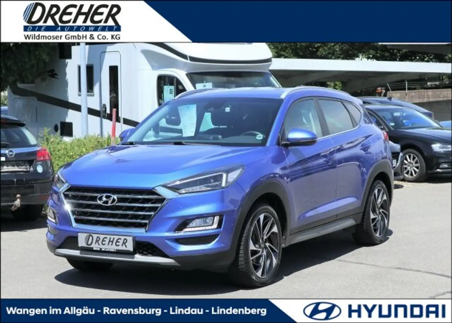 Hyundai TUCSON Tucson 1.6 Style 2WD Navi/Autom./Klima/LED/LM BC Blau - 1