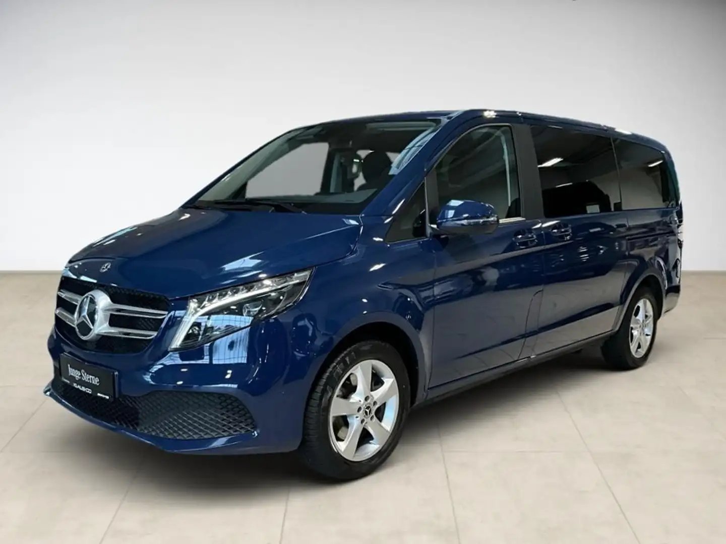 Mercedes-Benz V 250 d lang AHK Navi PDC KAM AUT SHZ KlimaA LM Blau - 1