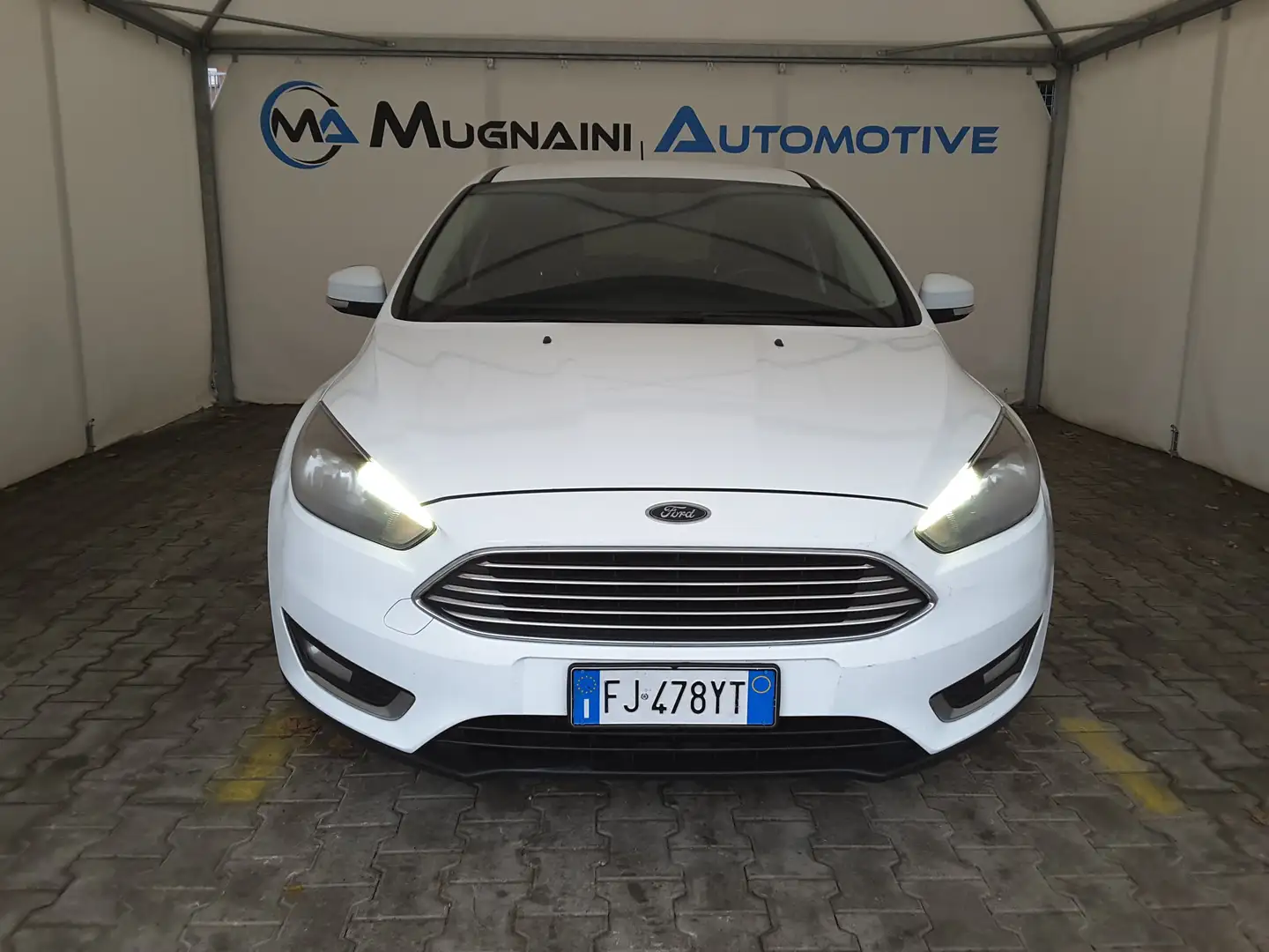 Ford Focus 1.5 TDCi 120cv Titanium *TAGLIANDI FORD* Bianco - 1
