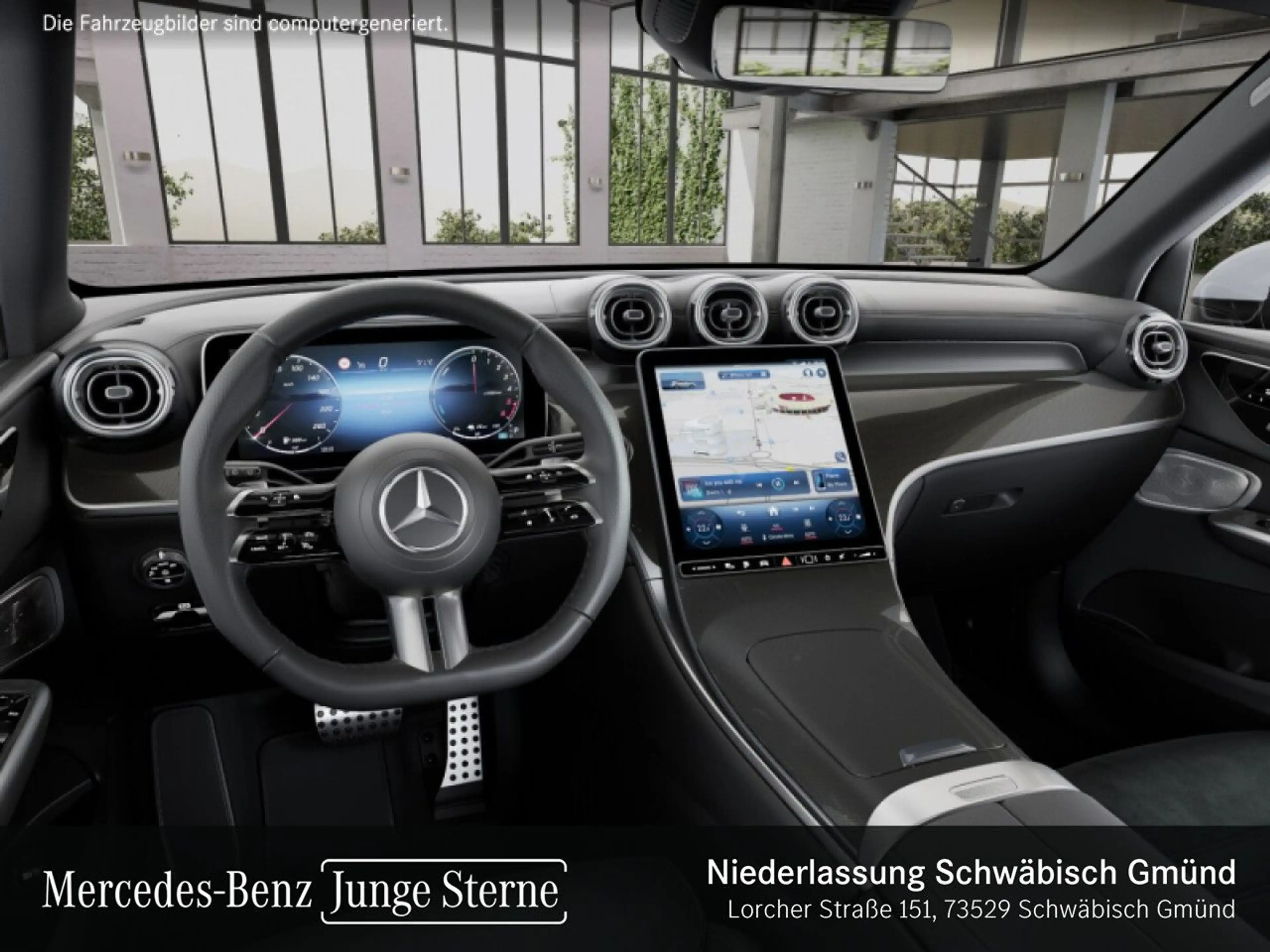 Mercedes-Benz GLC 300 de 4M AMG+PANO+360+AHK+LED+BURMESTER+9G — photo 10