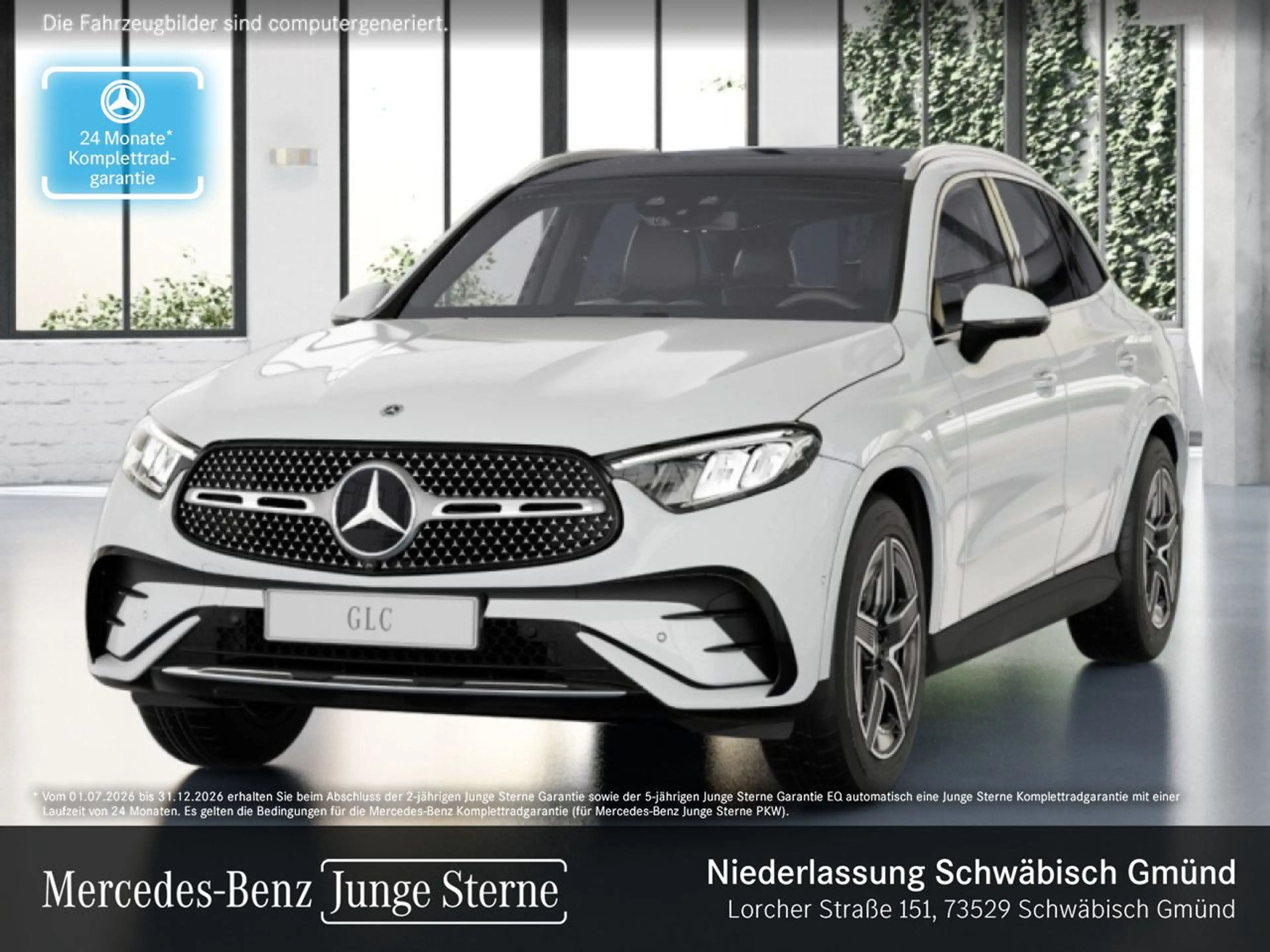 Mercedes-Benz GLC 300 de 4M AMG+PANO+360+AHK+LED+BURMESTER+9G