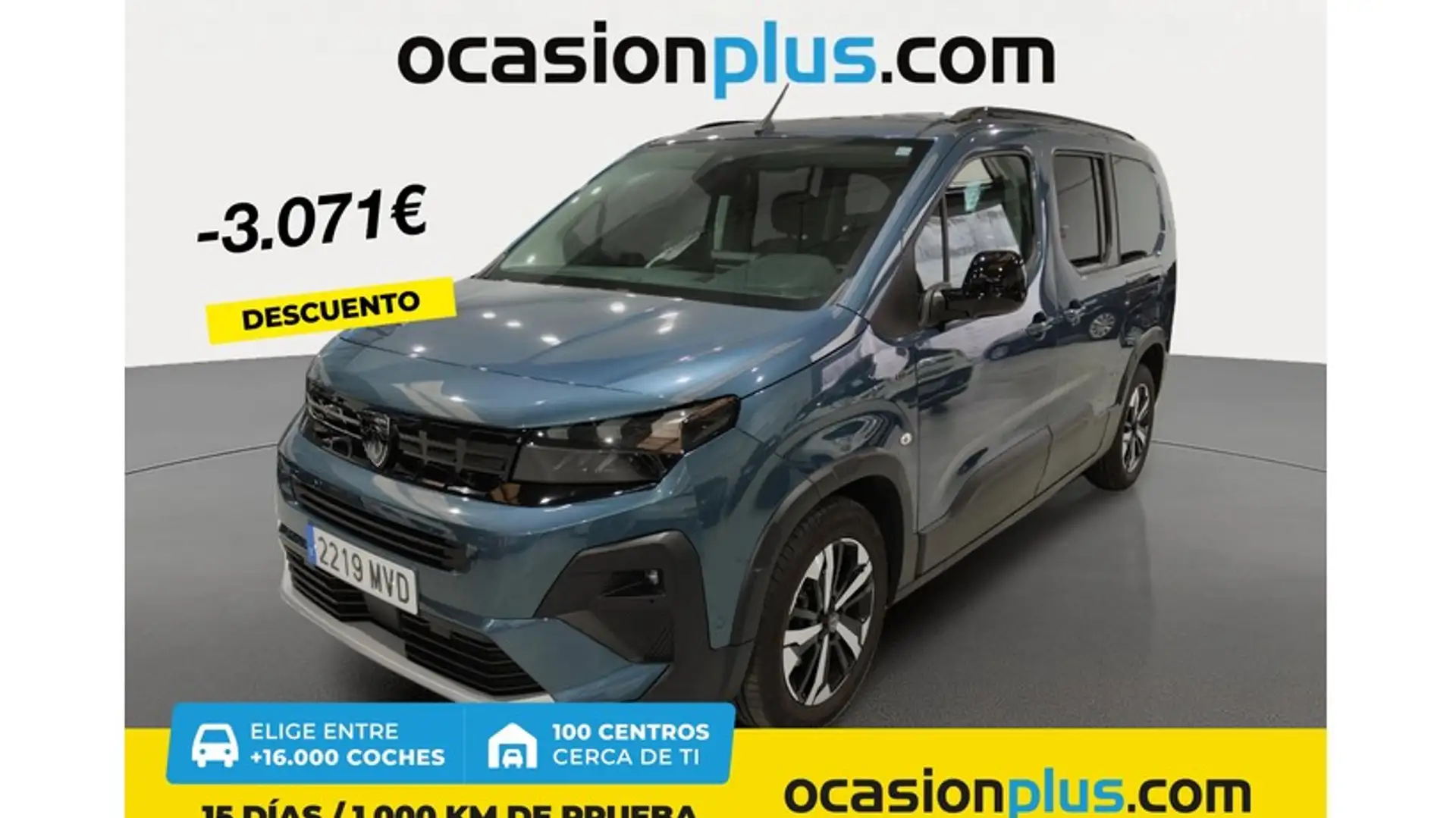 Peugeot Rifter 1.5BlueHDi S&S Long GT 130 EAT8 Groen - 1