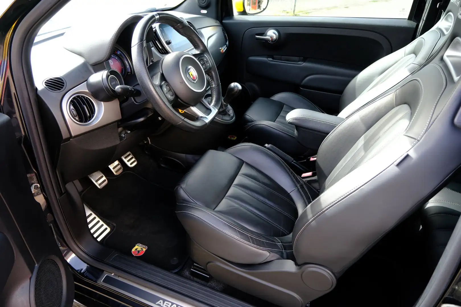 Fiat 500 Abarth 1.4 T-Jet 595 Pista Monza|Beats Audio|Clima|Leder| Negro - 2