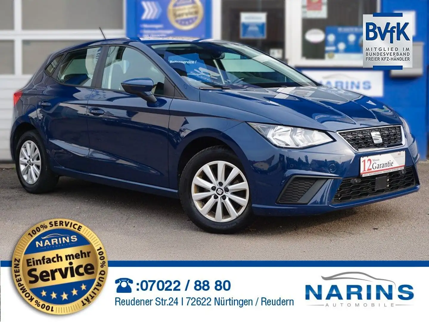 SEAT Ibiza Style Kamera Navi Klima Sitzheizung - 1