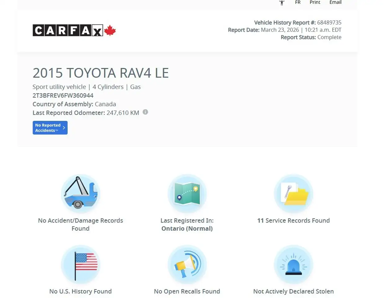 Toyota RAV 4 photo Toyota RAV 4