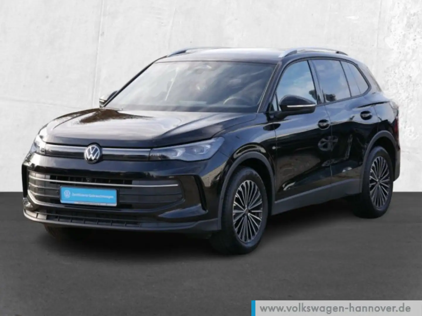 Volkswagen Tiguan 1.5 eTSI DSG Goal Navi AHK IQ.Light ACC D Schwarz - 2