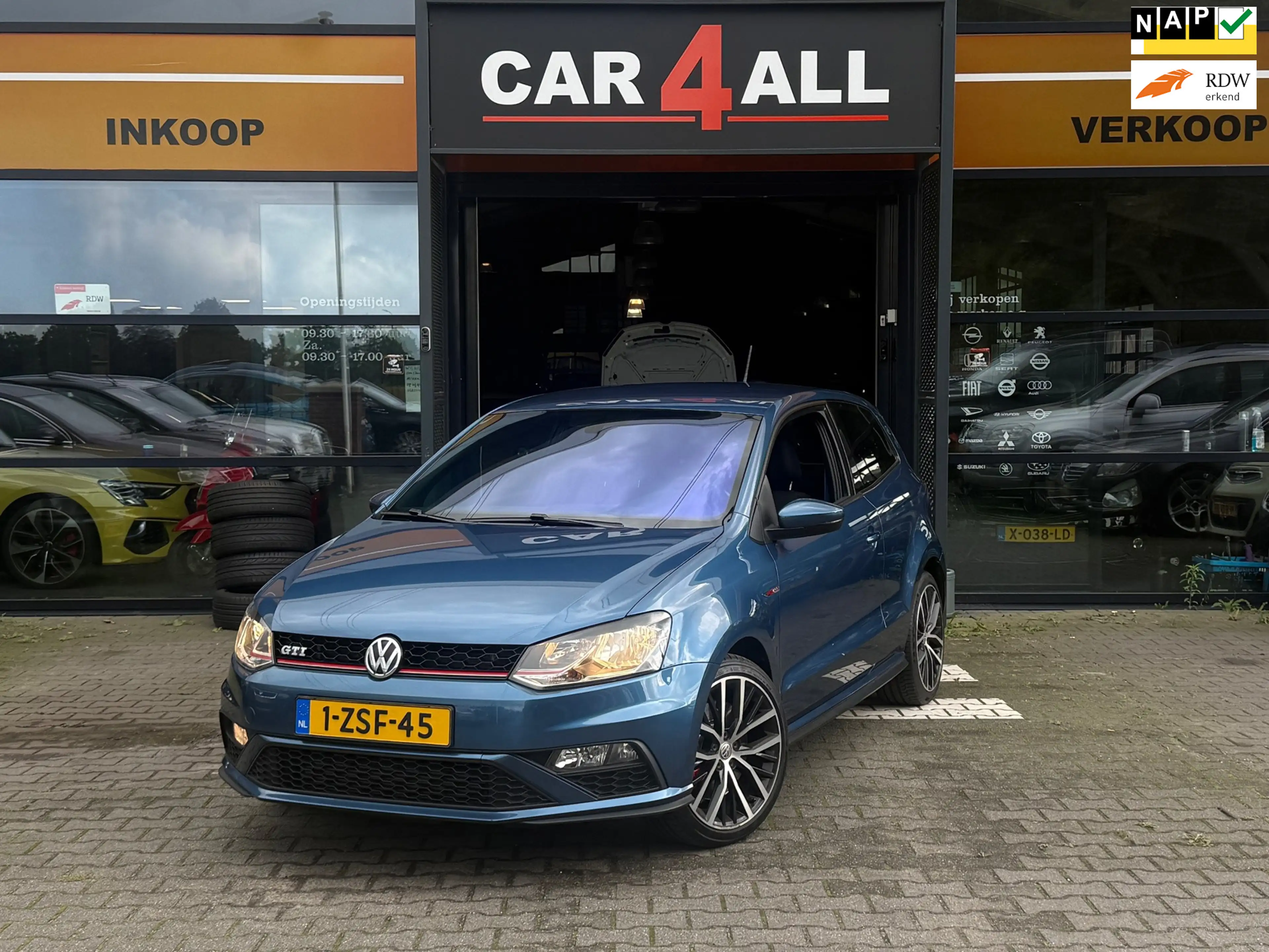 Volkswagen Polo GTI 1.8 TSI NAP/DEALERONDERHOUDEN/DSG/UNIEK!APK 19-3-2