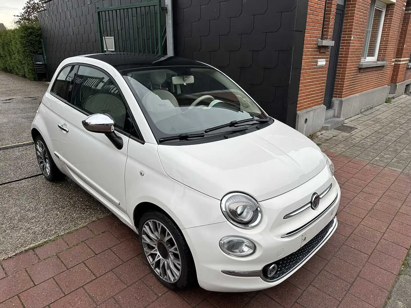 Fiat 500 1.2 I MET 76DKM HANDELAAR & EXPORT Blanc - 2