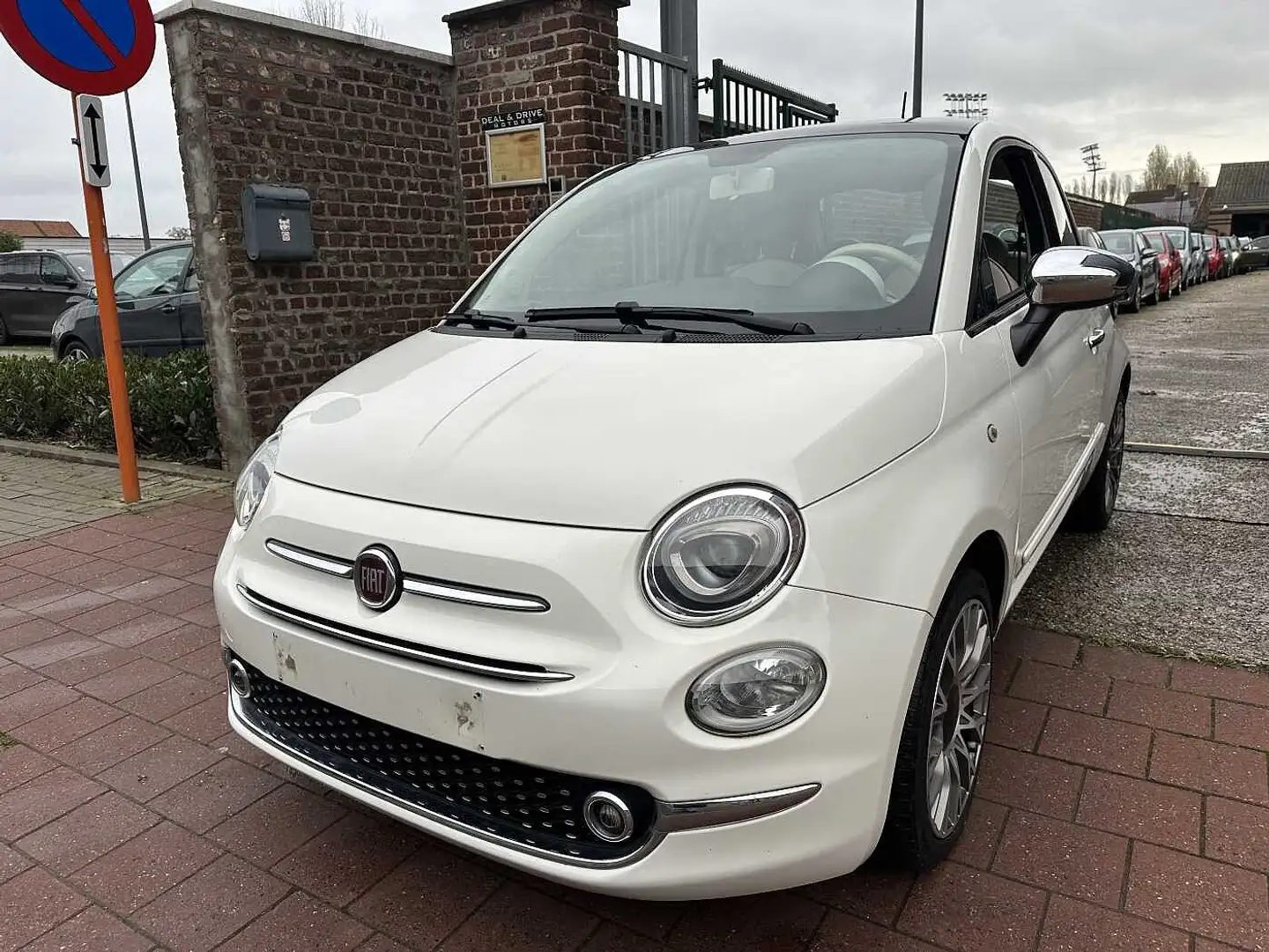 Fiat 500 1.2 I MET 76DKM HANDELAAR & EXPORT Blanc - 1