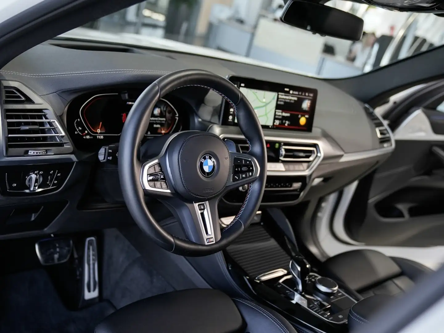 BMW X4 M40i 21LM AHK Laser Memory ACC Panorama Blanco - 2