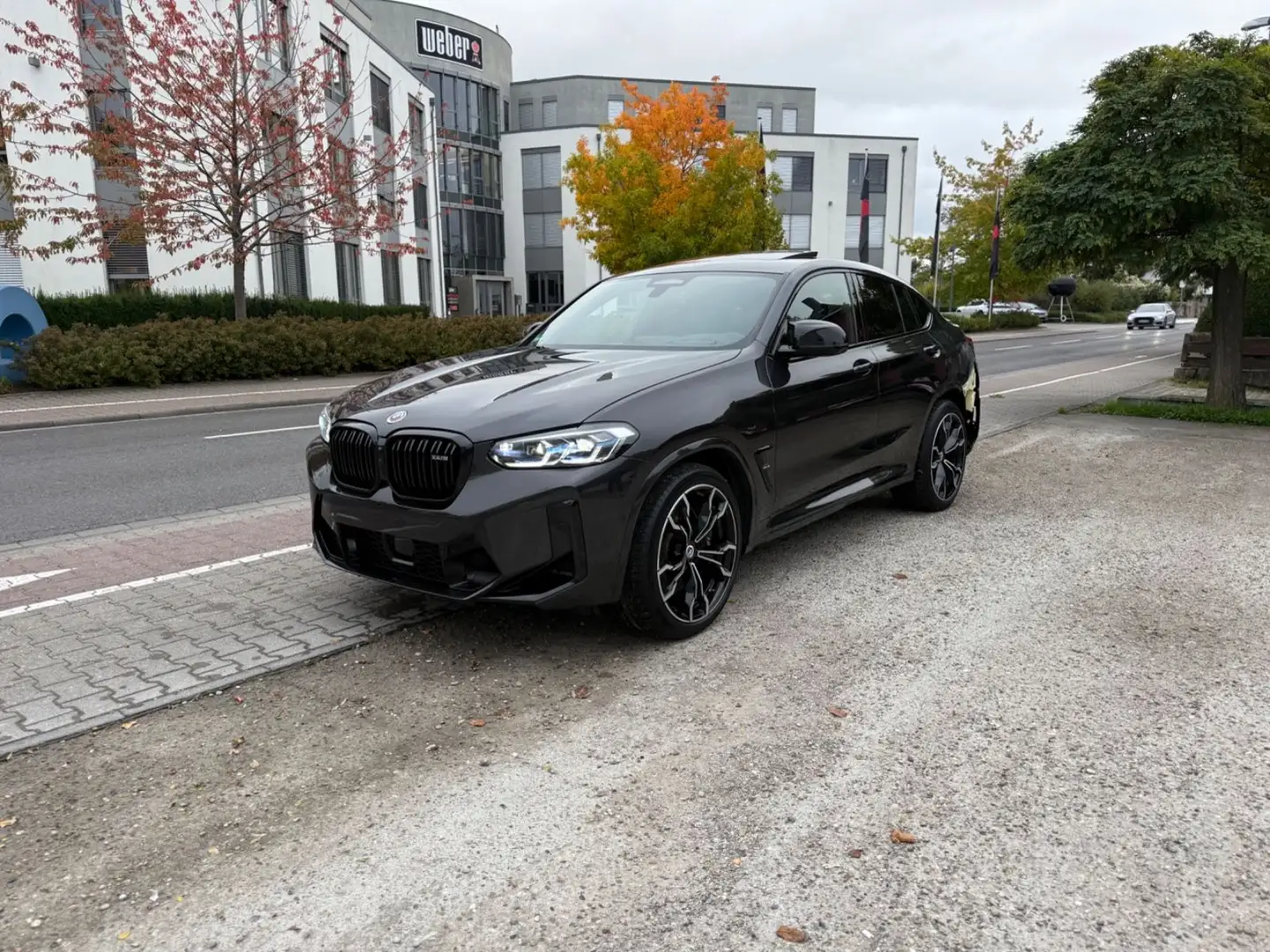 BMW X4 M Competition*Navipro+Pano+360°K+AHK+HUD+Voll Grau - 1