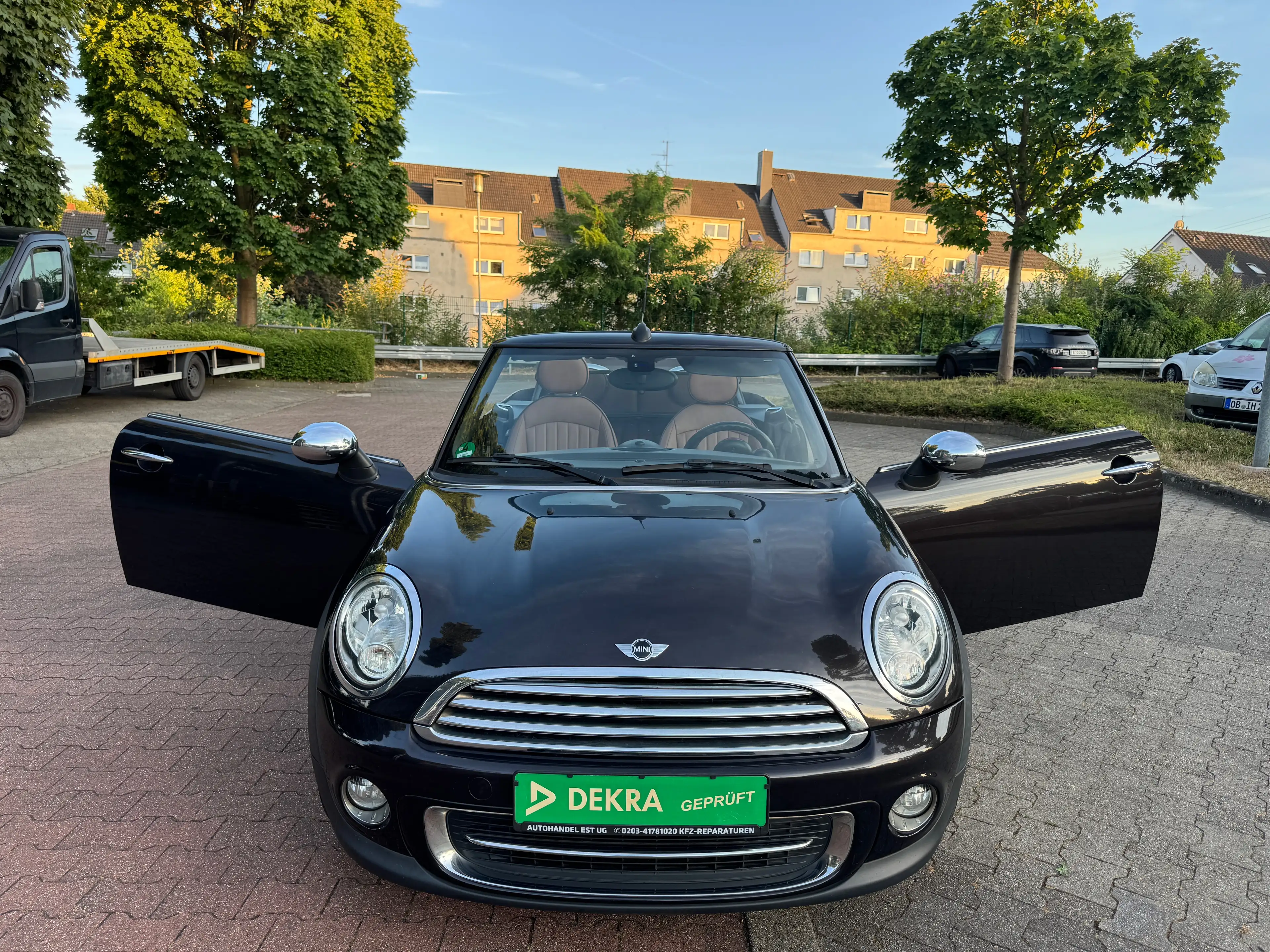 MINI Cooper Cabrio Cooper 1,6 AUTOMATIK. NAVIGATION. VOLLLEDER.UNFALLFREI. TOP