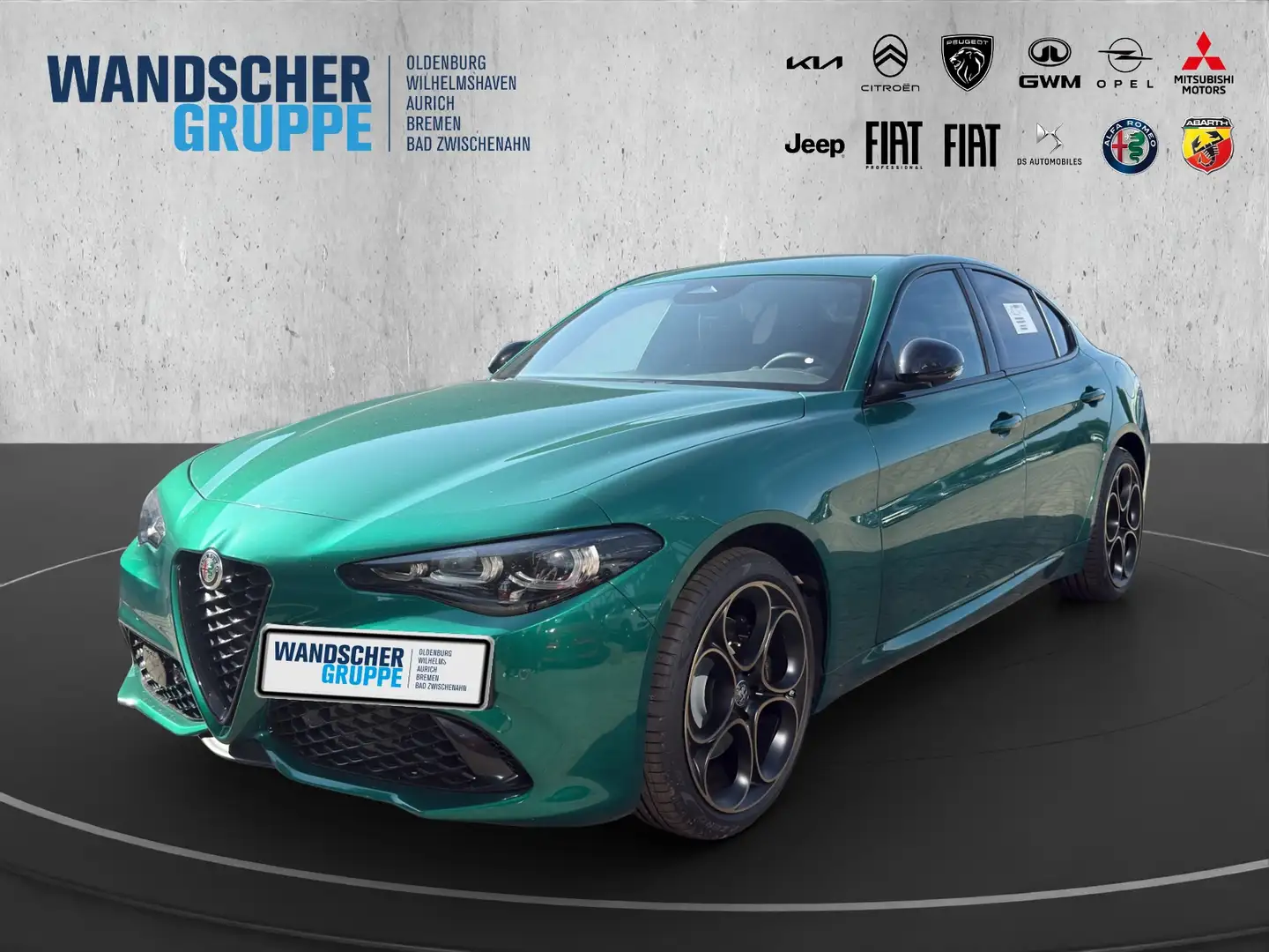 Alfa Romeo Giulia MY24 INTENSA 2.0 Turbo Q4 *SHZ*CARPLAY* Vert - 1