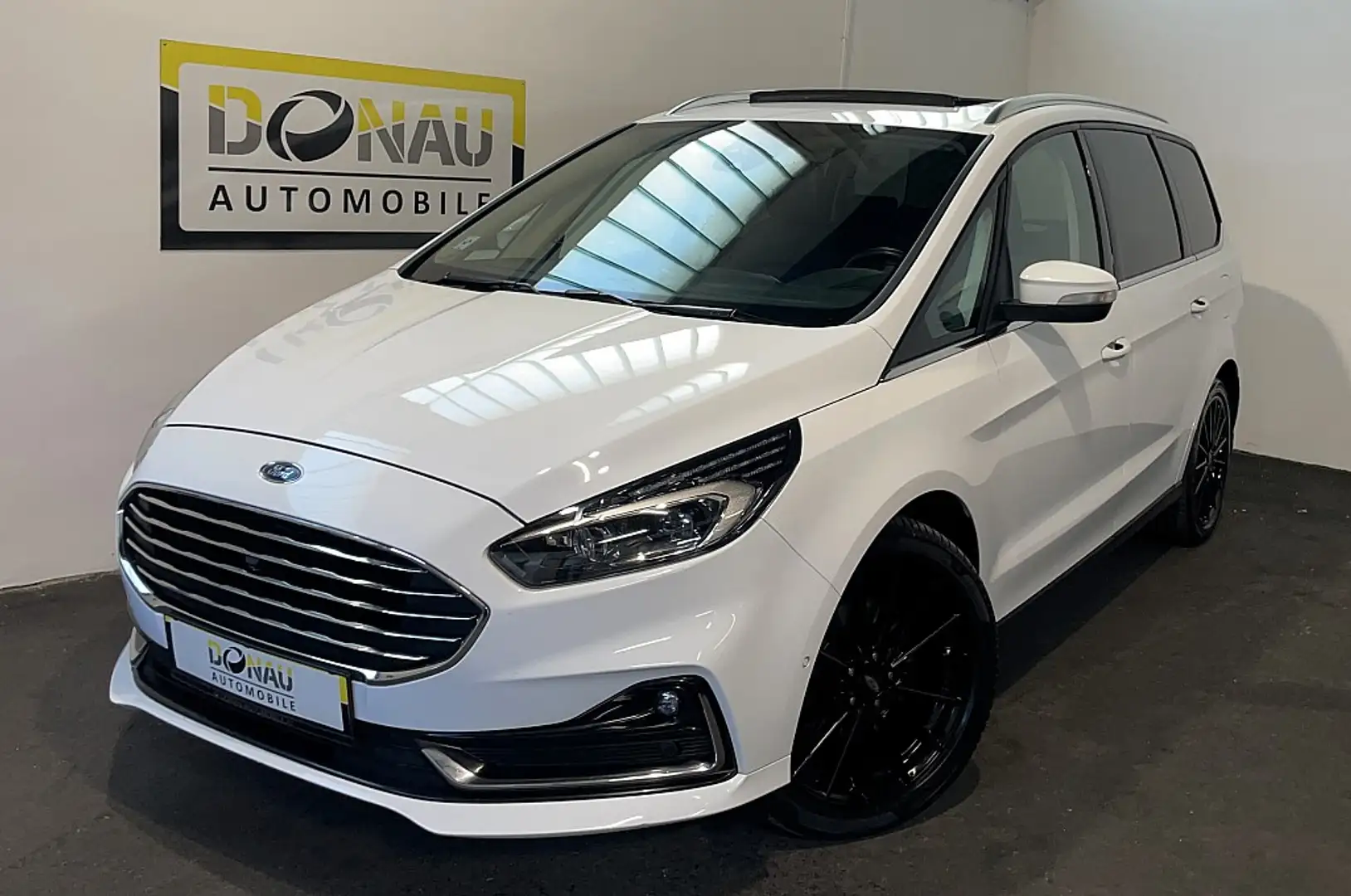 Ford Galaxy 2,5 Duratec Hybrid Titanium Aut. * Erstbesitz * Weiß - 1