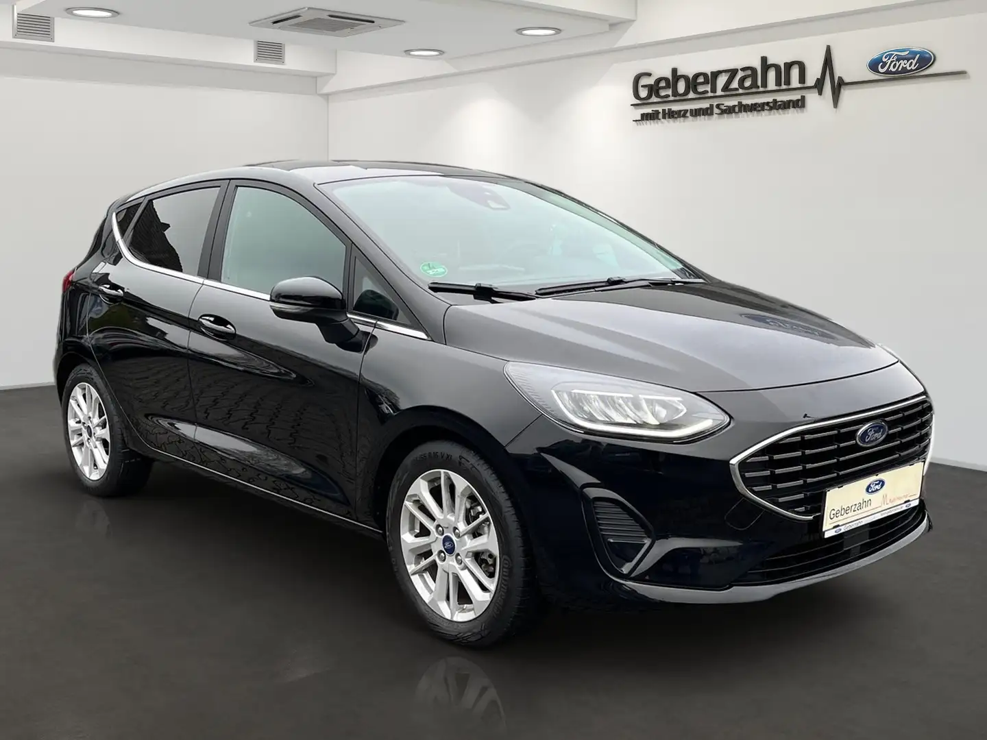 Ford Fiesta 1.0 EcoBoost MHEV Titanium/Tempomat/LED/Winter-Pkt Negro - 2