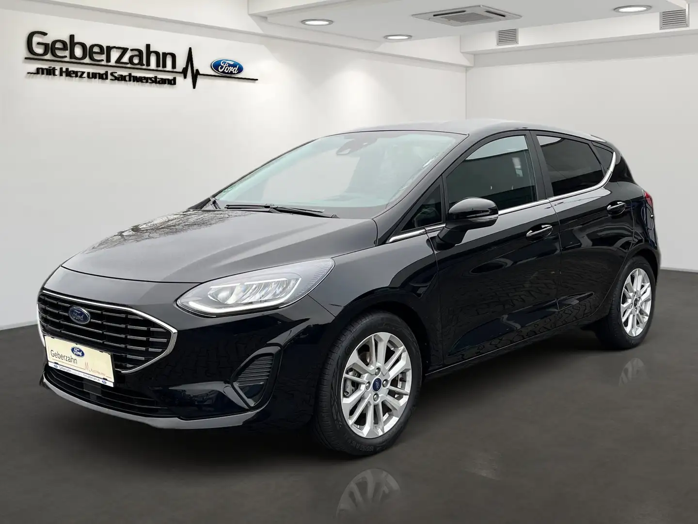 Ford Fiesta 1.0 EcoBoost MHEV Titanium/Tempomat/LED/Winter-Pkt Negro - 1