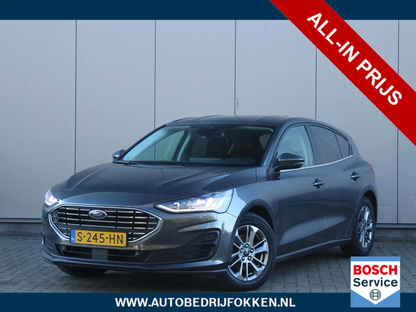 Ford Focus 1.0 EcoBoost Hybrid Titanium | GROOT SCHERM | Navi Gris - 1