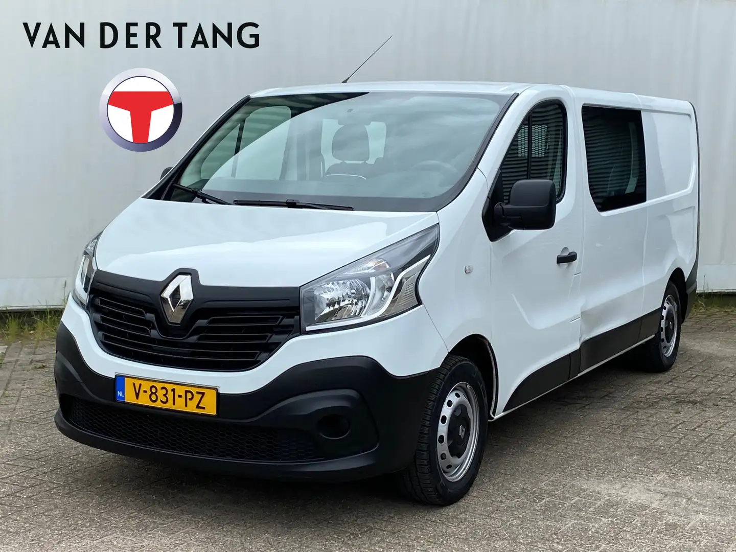 Renault Trafic 1.6 dCi T29 L2H1 Dubbele Cabine / Navig. / Trkhk. Blanc - 1