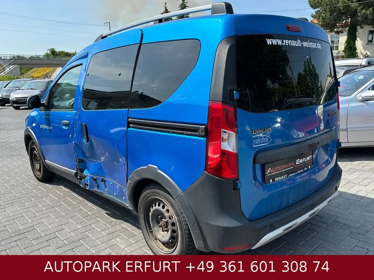 Dacia Dokker Stepway*Klima*Temp*Navi*Phone Bleu - 2
