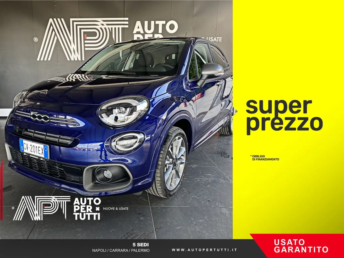 Fiat 500X 500X 1.5 t4 hybrid Sport 130cv dct Noir - 1