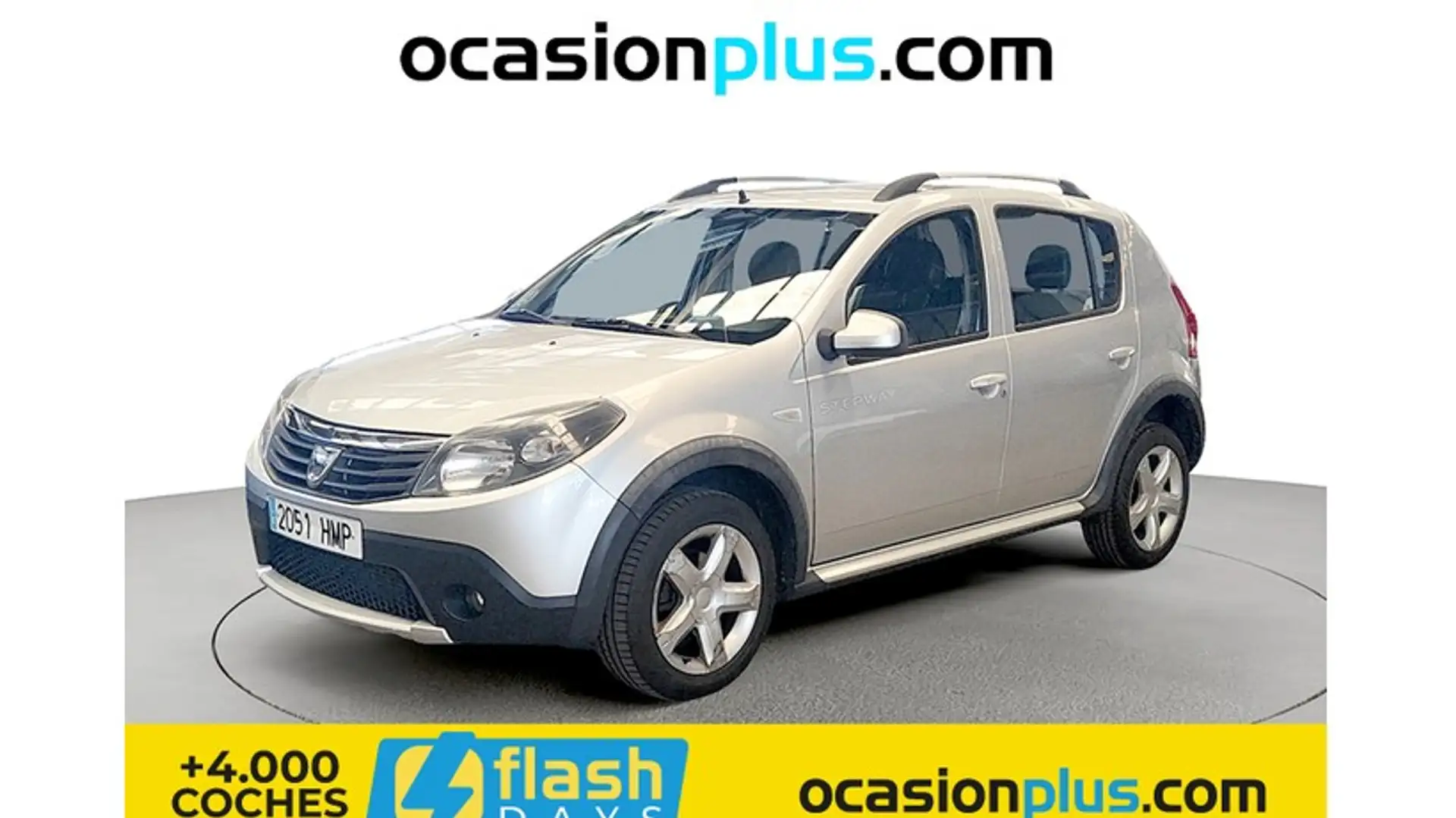 Dacia Sandero 1.5dCi Stepway Music 90 Plateado - 1