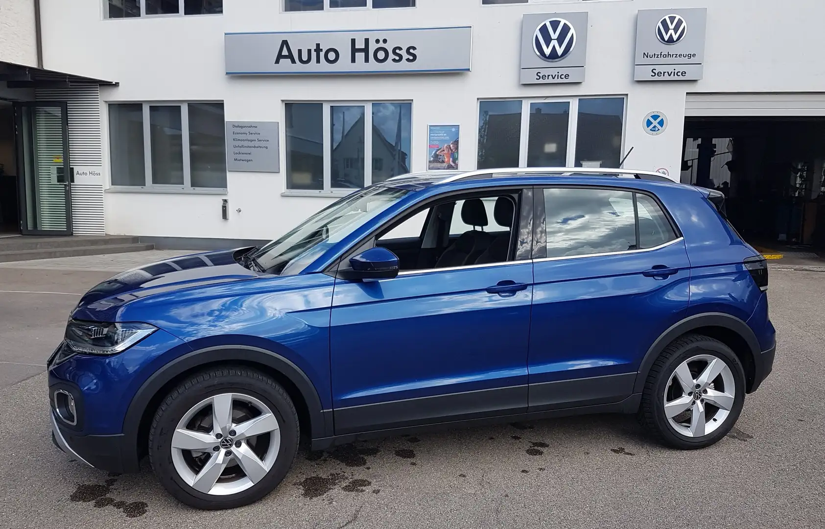 Volkswagen T-Cross Active ACC AHK Navi Klima Kamera 4J Garantie Bleu - 1