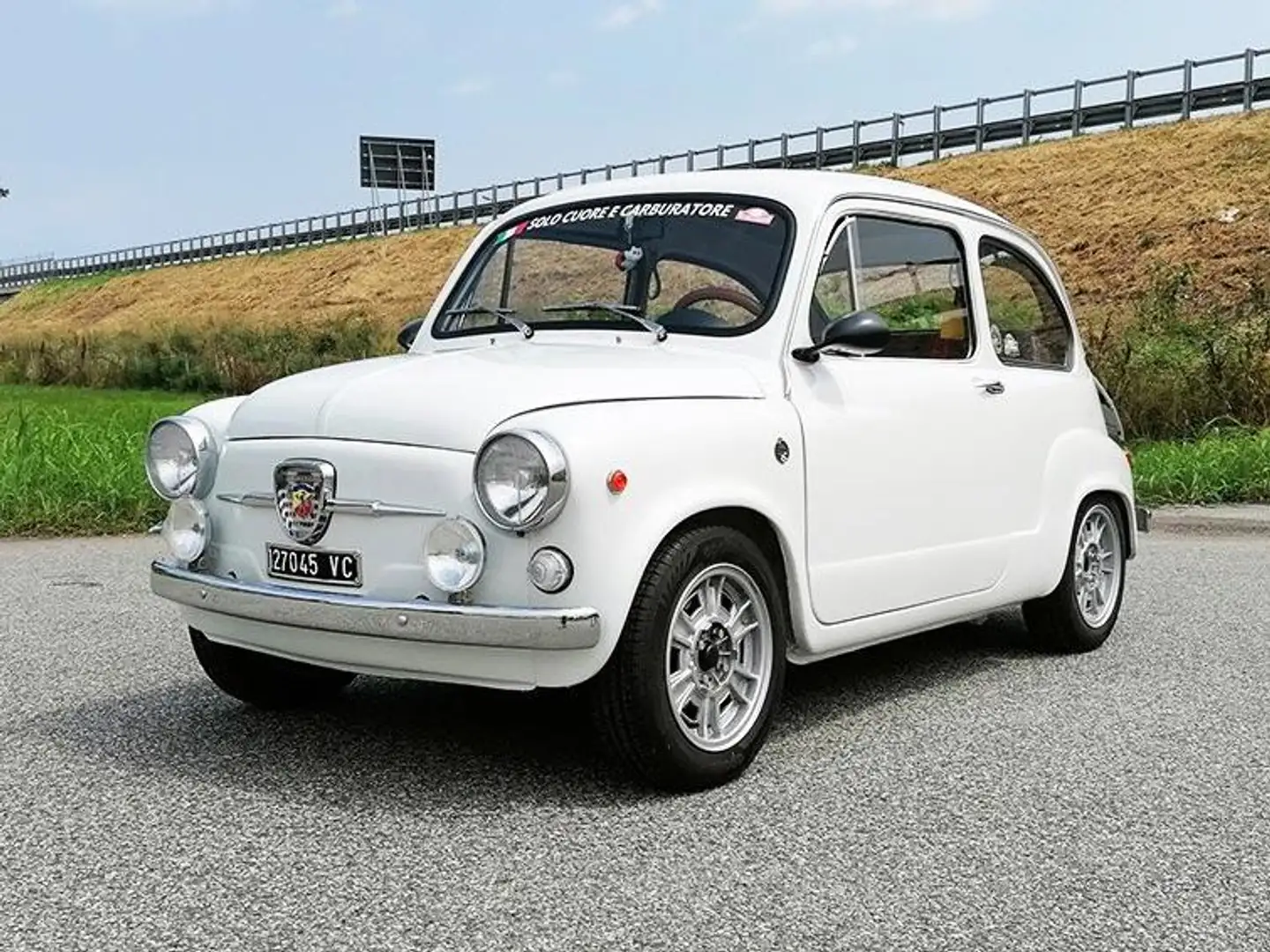 Fiat Replica Abarth 850 TC Білий - 1