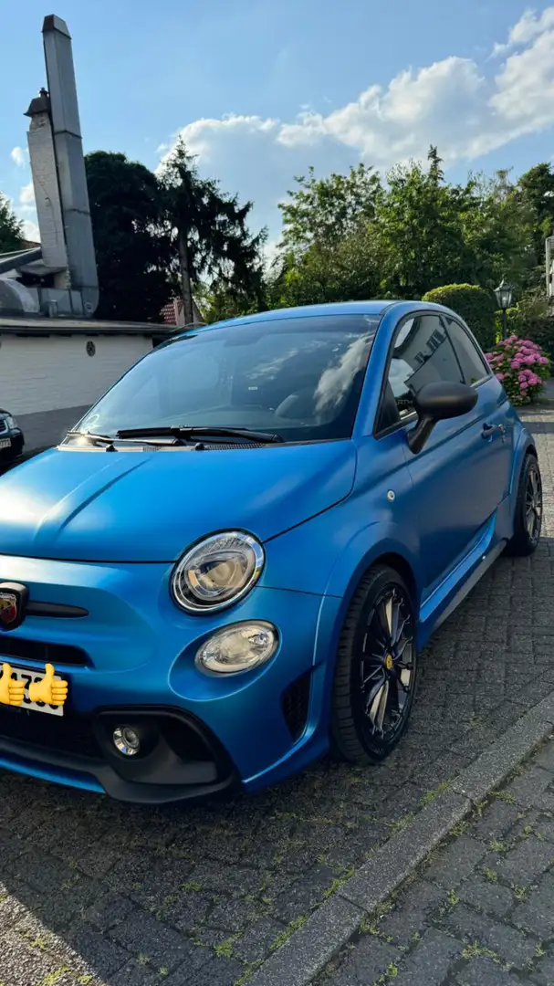Abarth 595 Competizione Fiat abarth 595 competizione ab Werk Blau Matt Albastru - 1