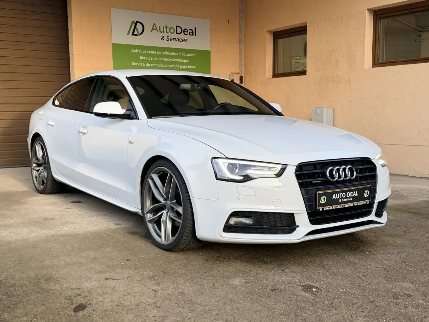 Audi A5 3X S-LINE 2.0 TDI QUATTRO 190CV Blanc - 1