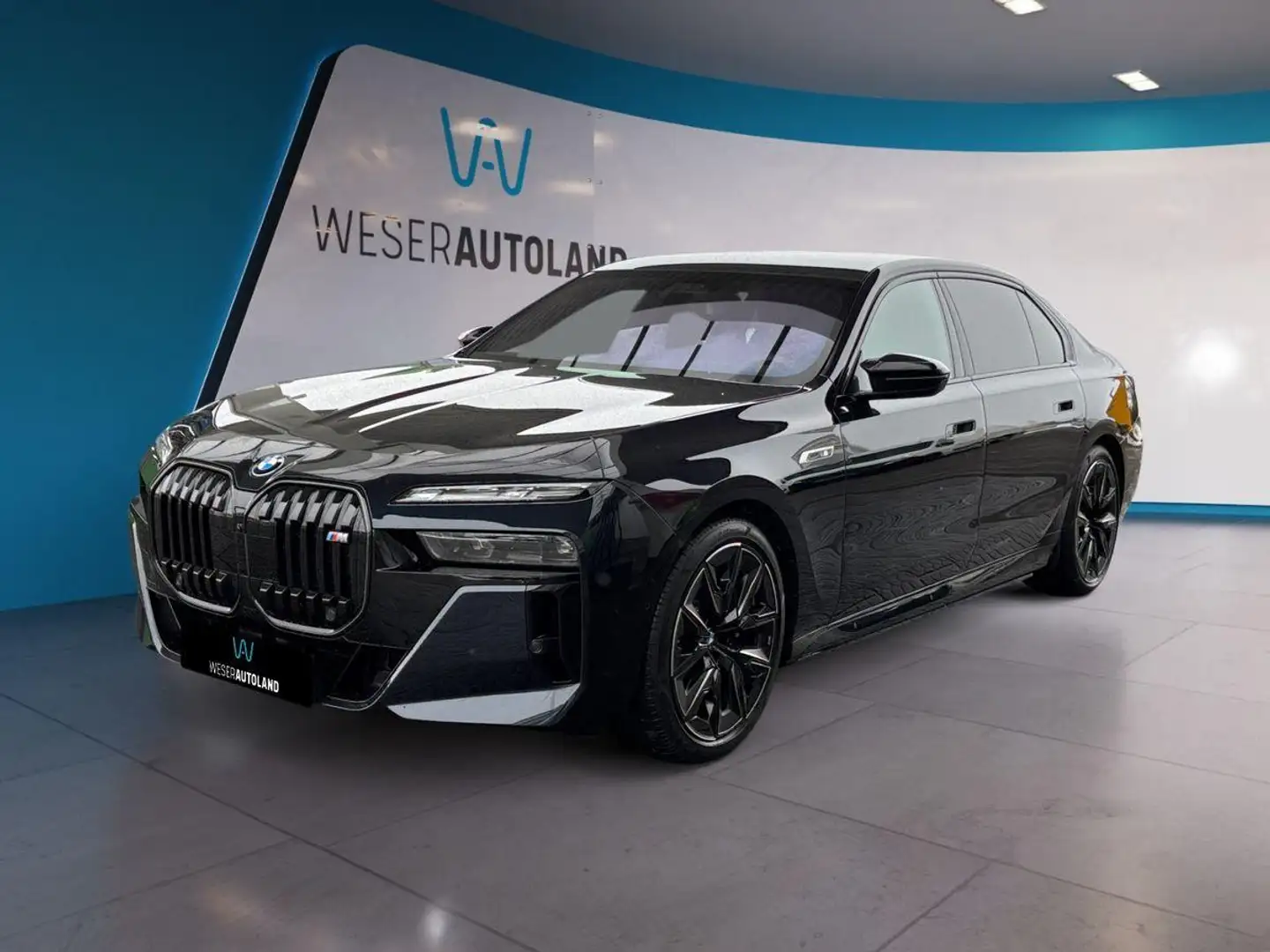 BMW i7 M70 xDrive EXECUTiVE THEATRE B&W DIAMOND SKY Noir - 1