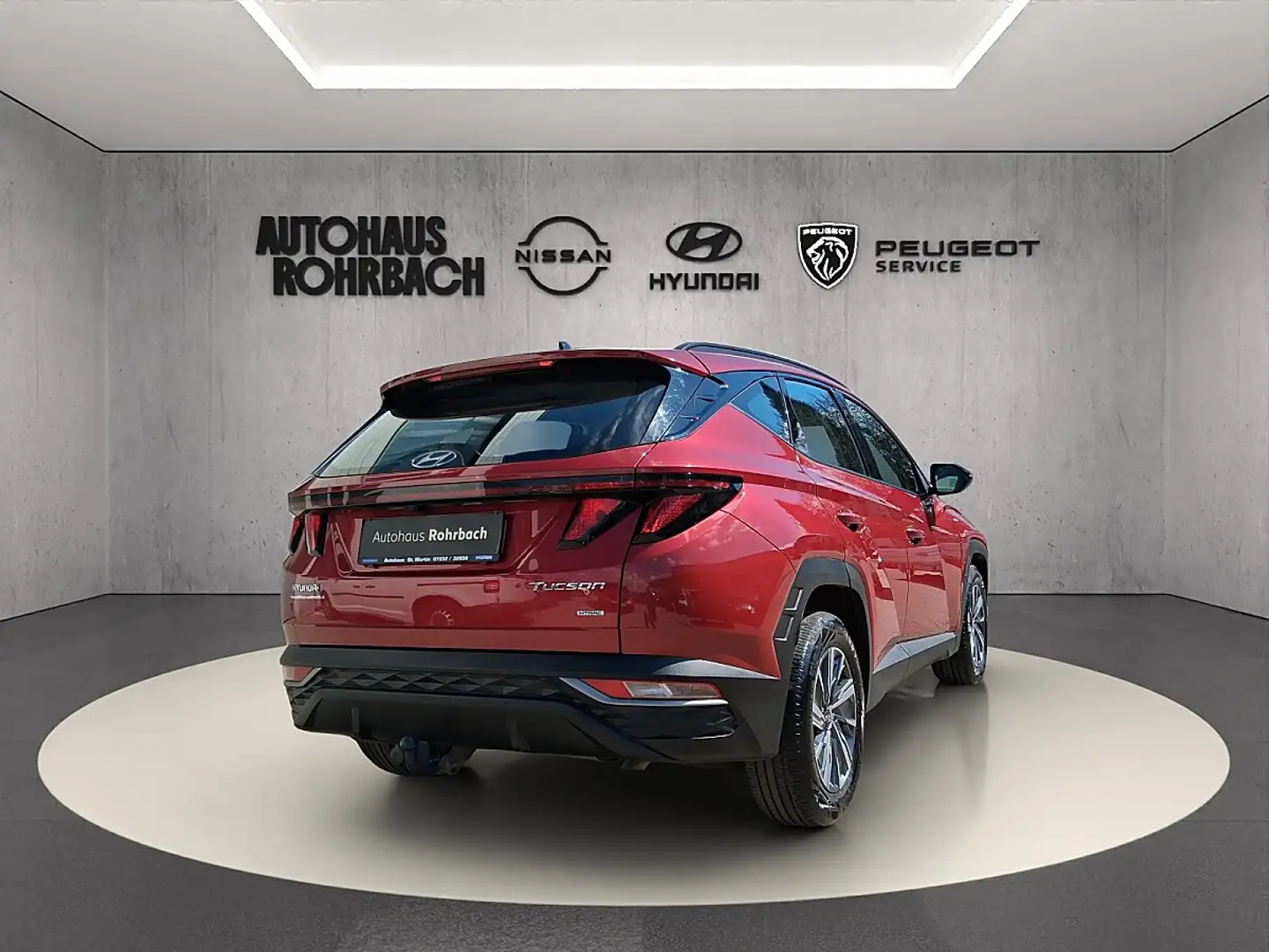 Hyundai TUCSON Tucson 1,6 CRDI 4WD 48V Smart Line DCT Rot - 2
