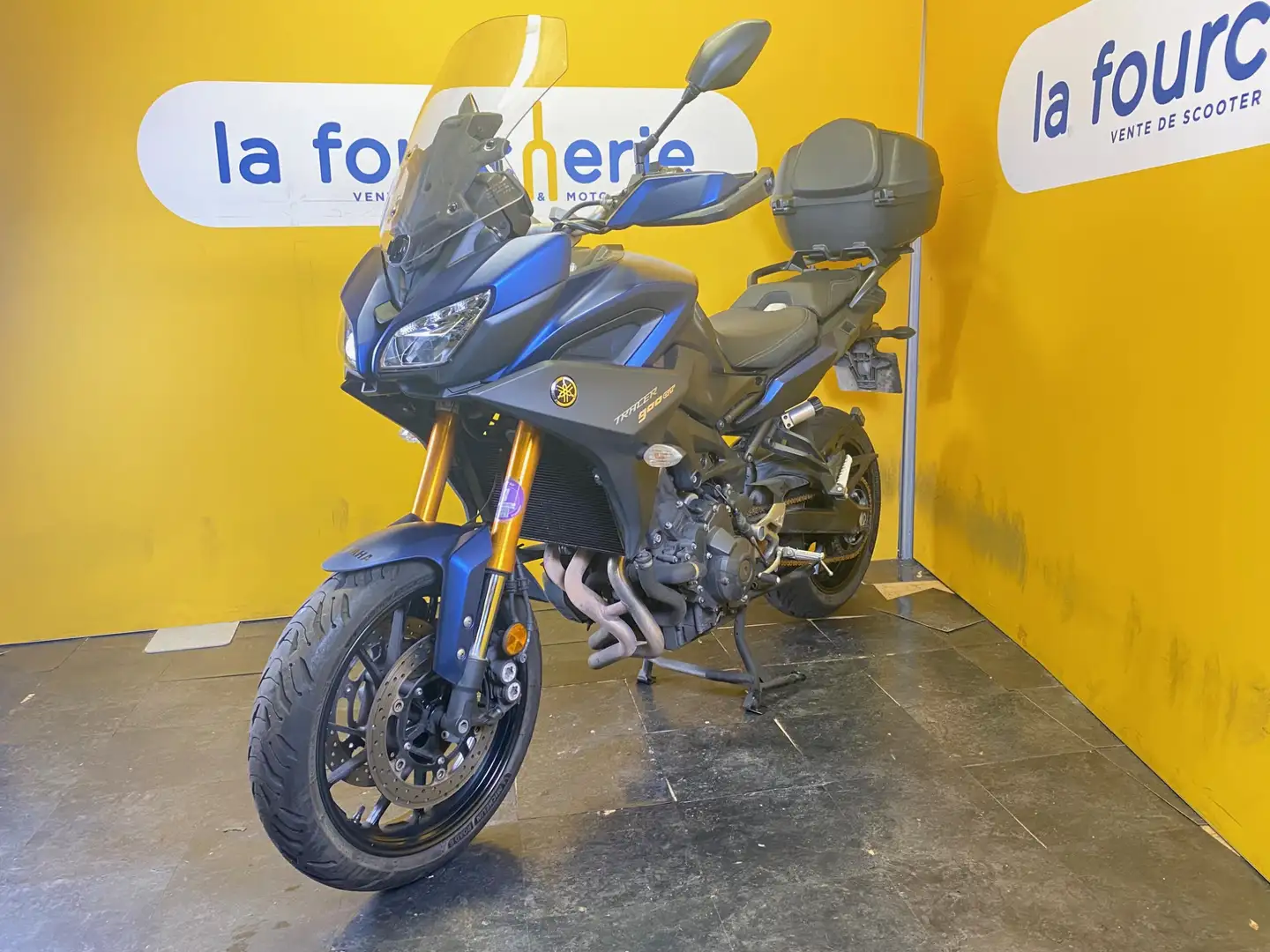 Yamaha Tracer 900 Bleu - 1