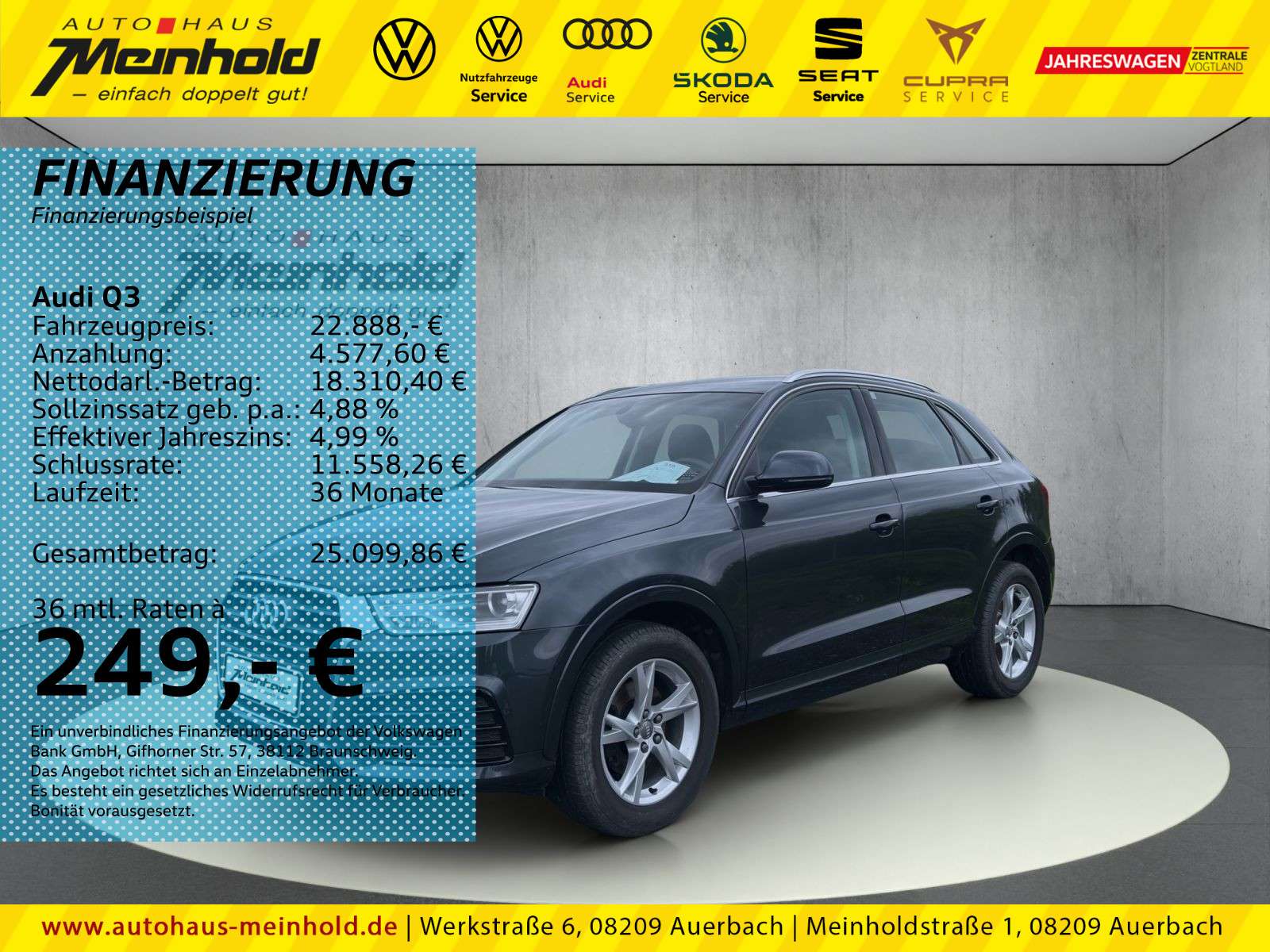 Second hand Audi Q3 2.0