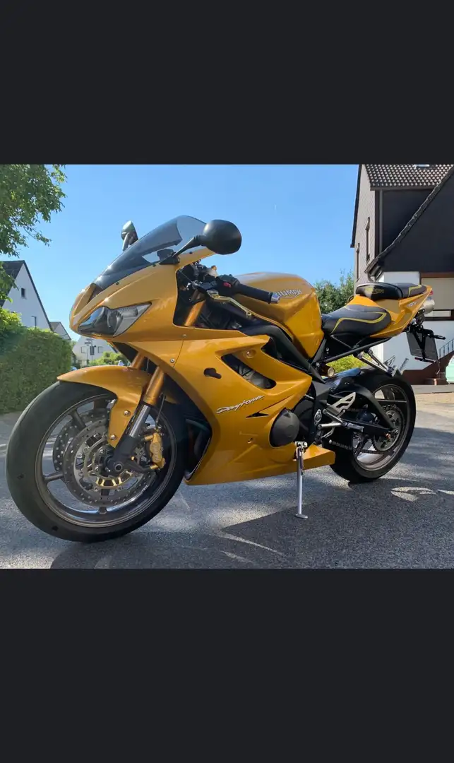 Triumph Daytona 675 Jaune - 2
