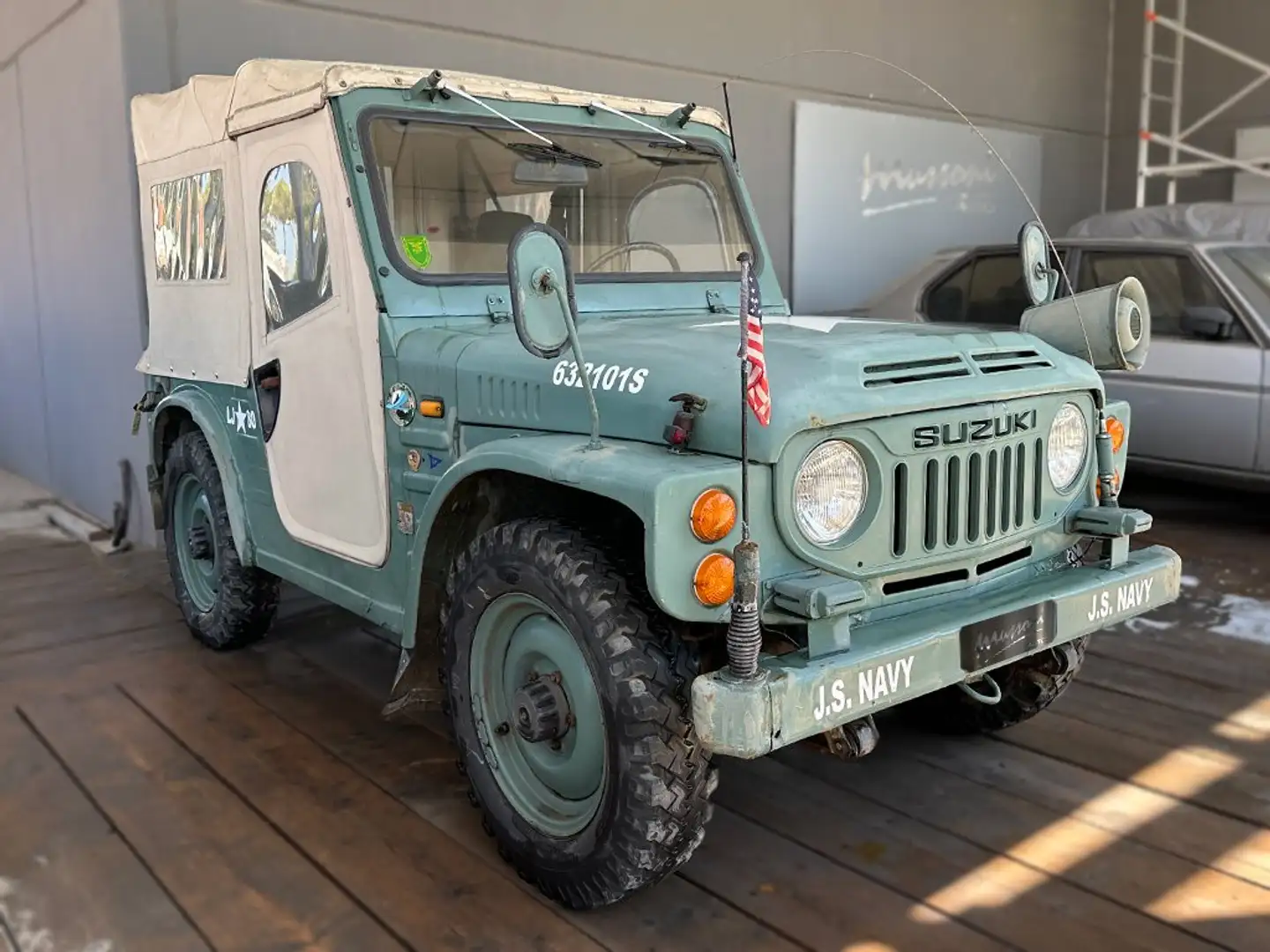 Suzuki LJ 80 D'EPOCA - REPLICA JEEP WILLYS - Grün - 2
