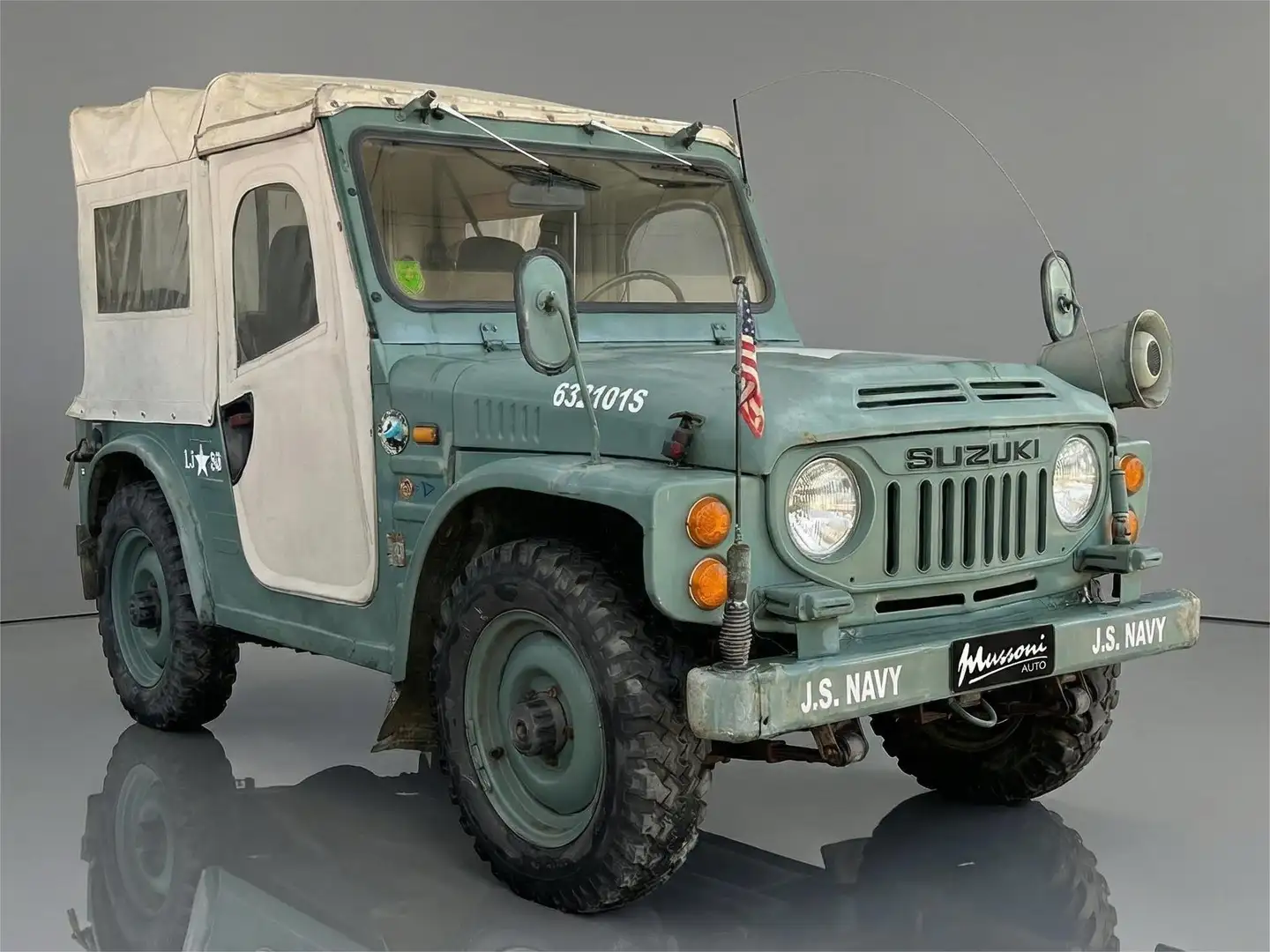 Suzuki LJ 80 D'EPOCA - REPLICA JEEP WILLYS - Grün - 1