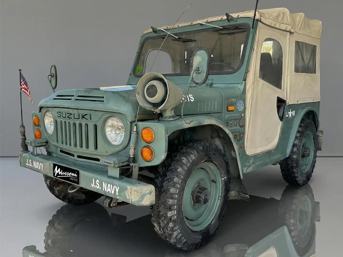 Suzuki LJ 80 D'EPOCA - REPLICA JEEP WILLYS - Grün - 2