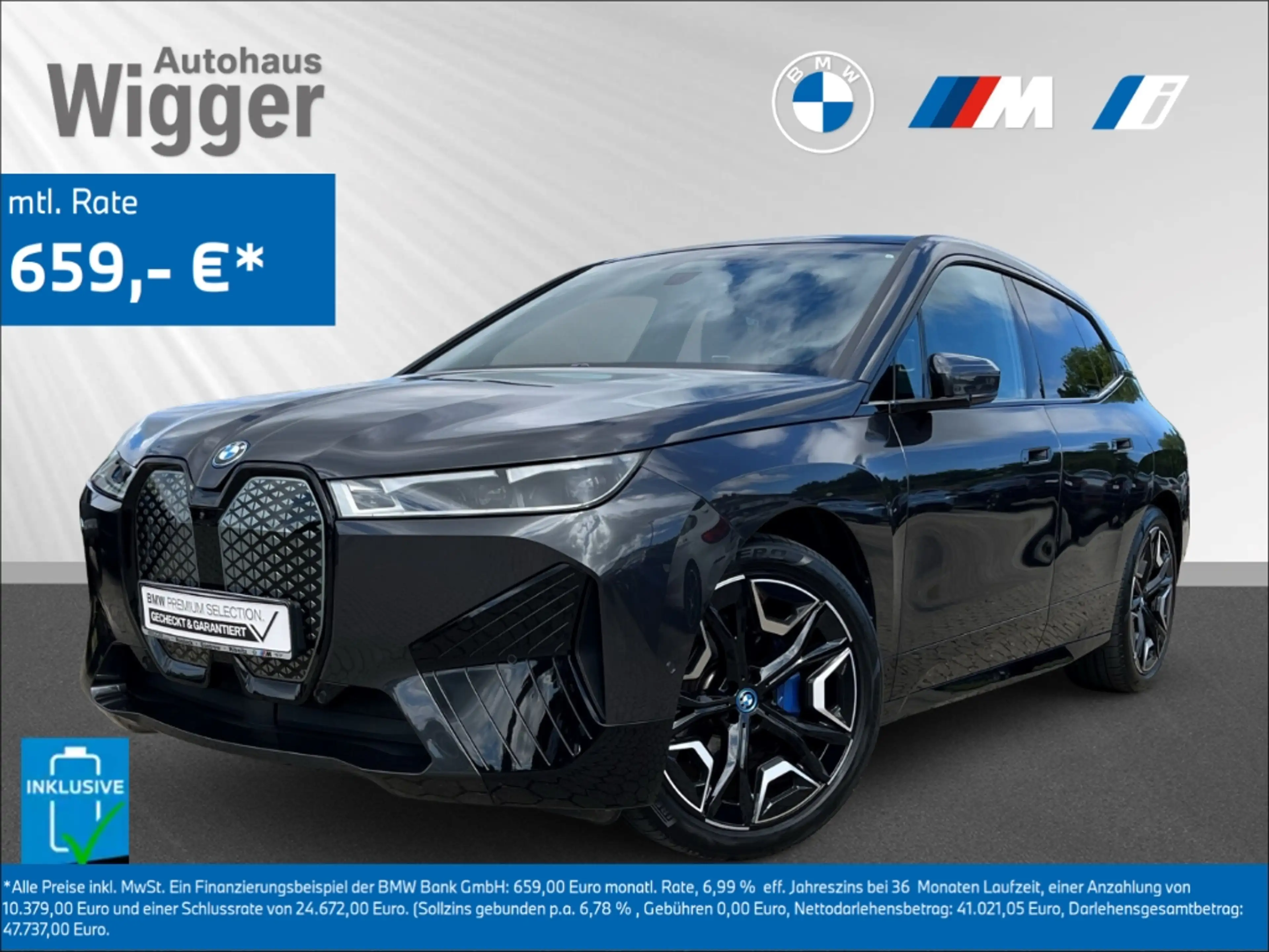 BMW iX Sport xDrive40/HUD/AHK/Panorama/HarmanKardon