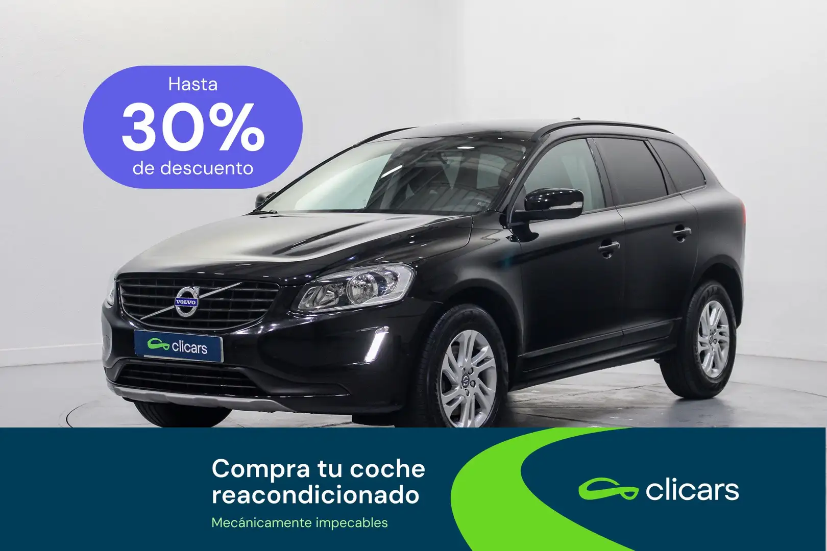 Volvo XC60 D3 Kinetic 150 Negro - 1