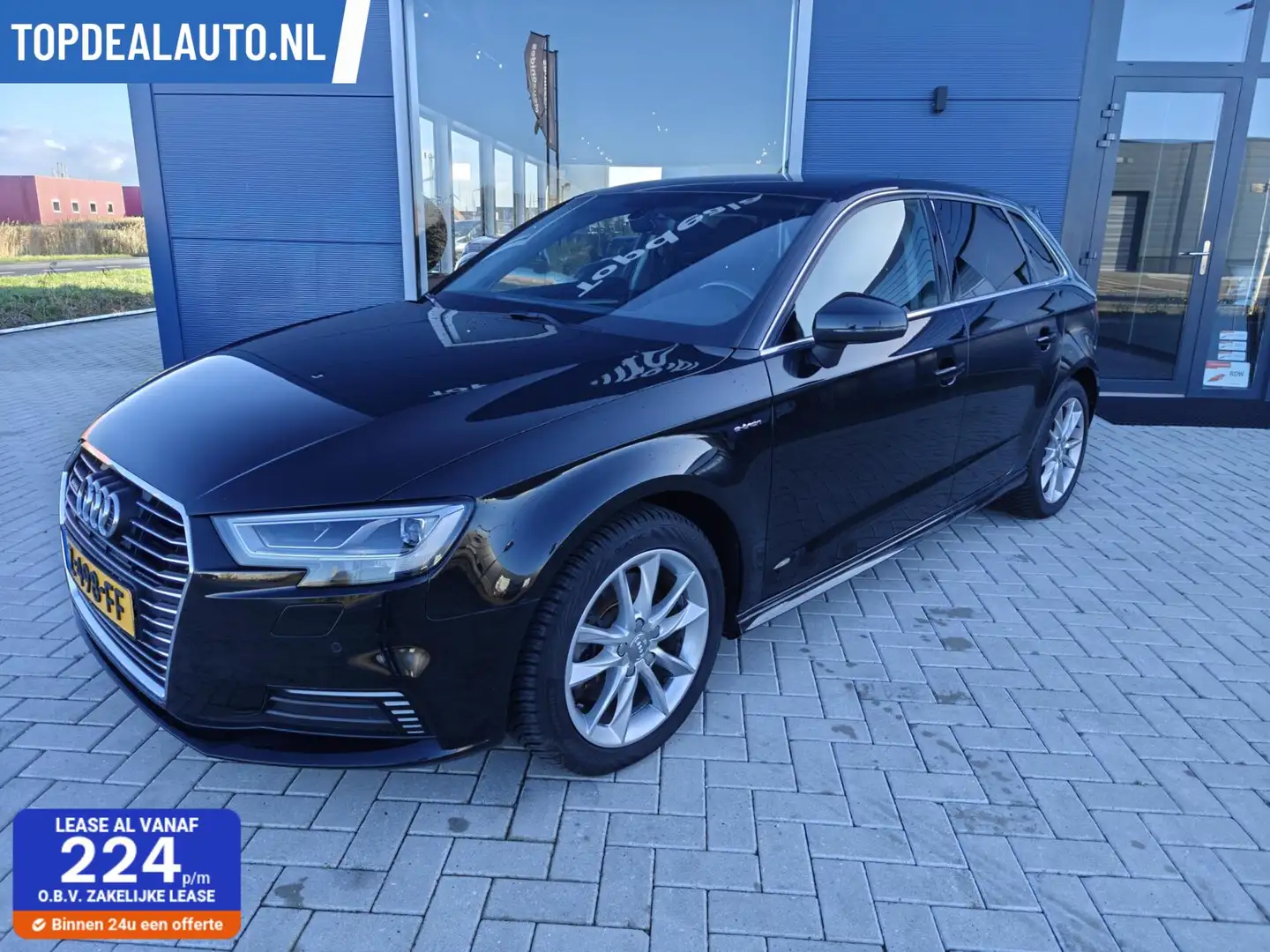 Audi A3 Sportback 1.4 e-tron Sport Pro Line plus Led/Cruis Zwart - 1