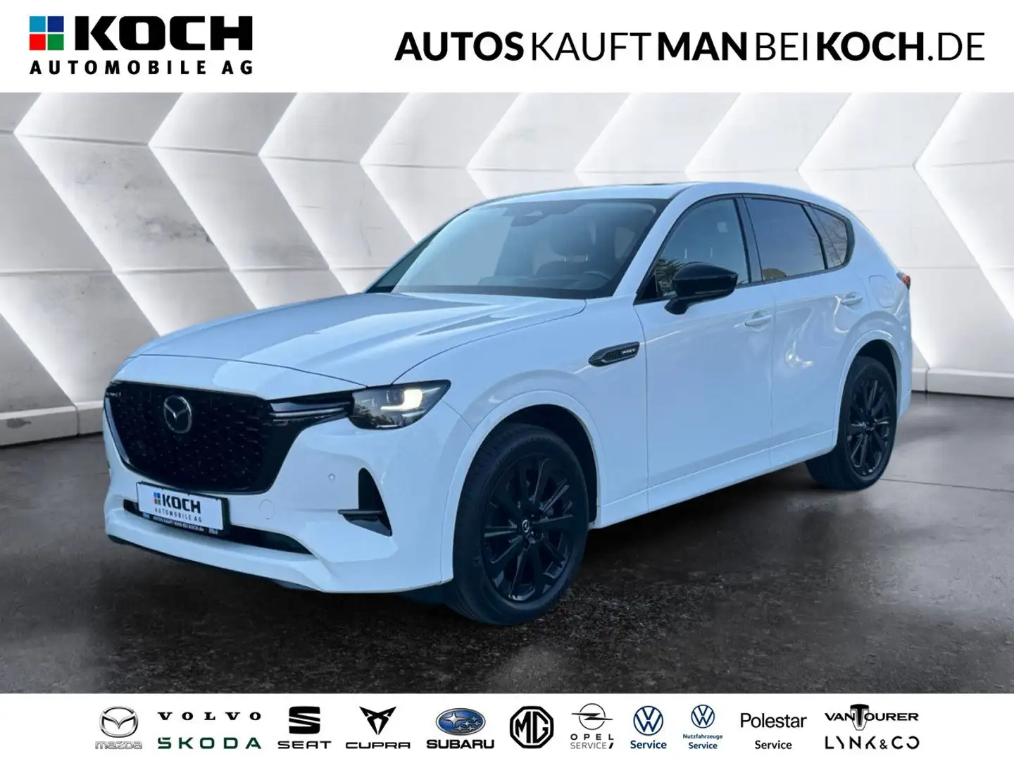 Mazda CX-60 AWD PHEV HOMURA PANO ACC Matrix 360v BOSE Weiß - 1